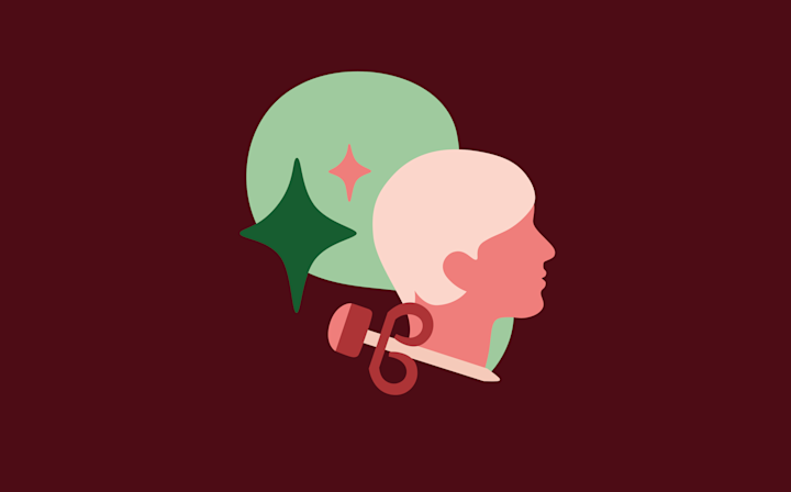 Illustration öronhåltagning