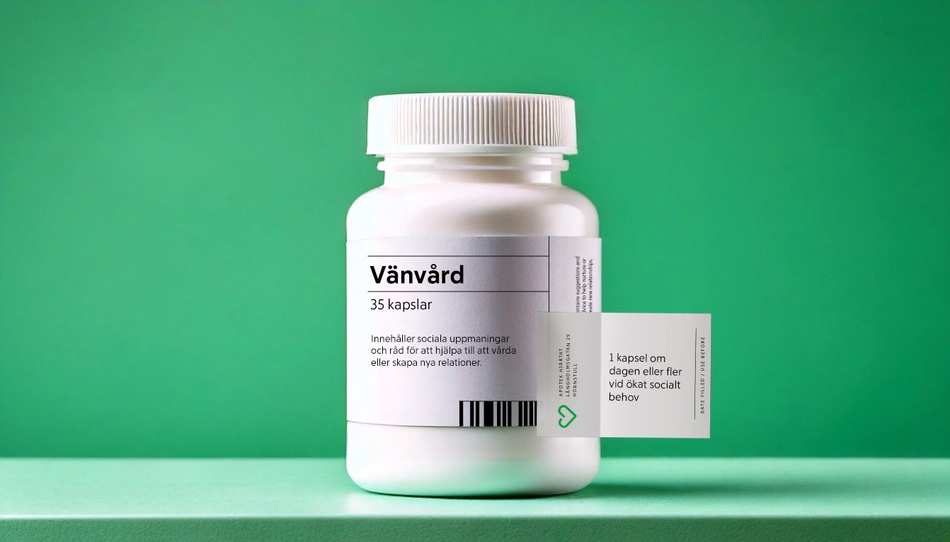 Vänvård-pillerburk