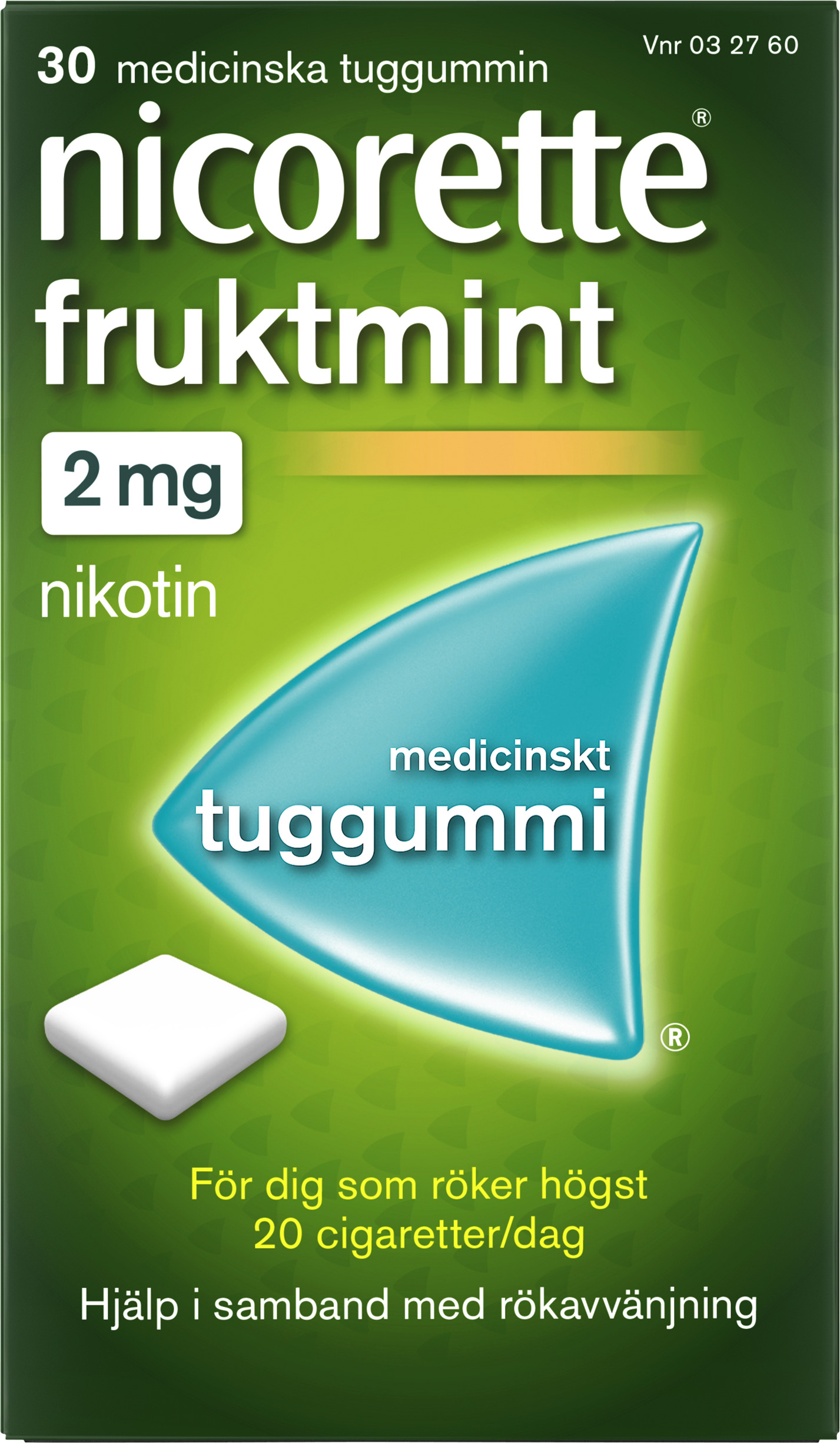 Nicorette Fruktmint Medicinskt Tuggummi Mg St Apotek Hj Rtat