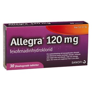 allegra 120 mg tablet