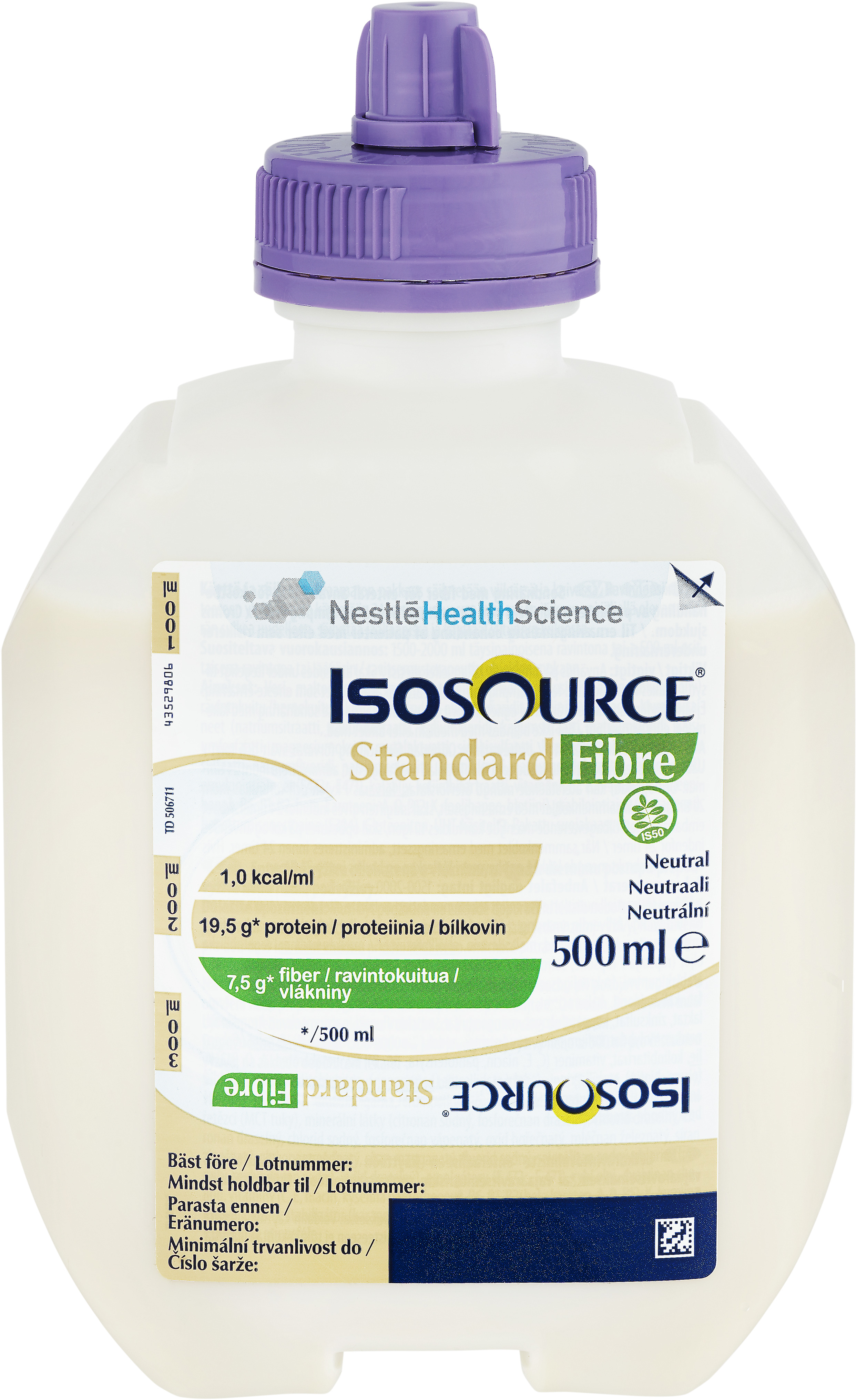 Isosource Standard Fibre F Rpackning Smart Flex X Milliliter