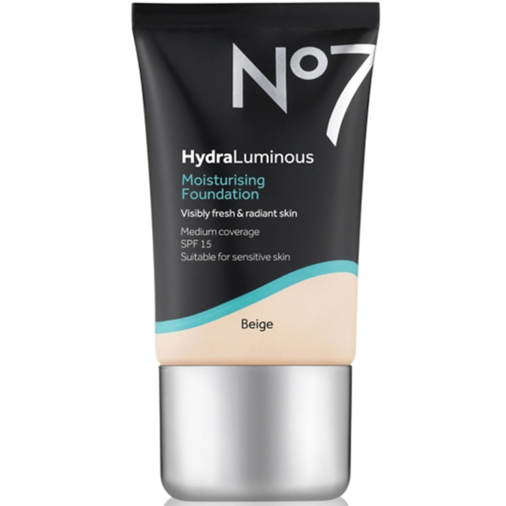 No7 Hydraluminous Moisturising Foundation Spf15 Beige 30 Ml Apotek Hjartat