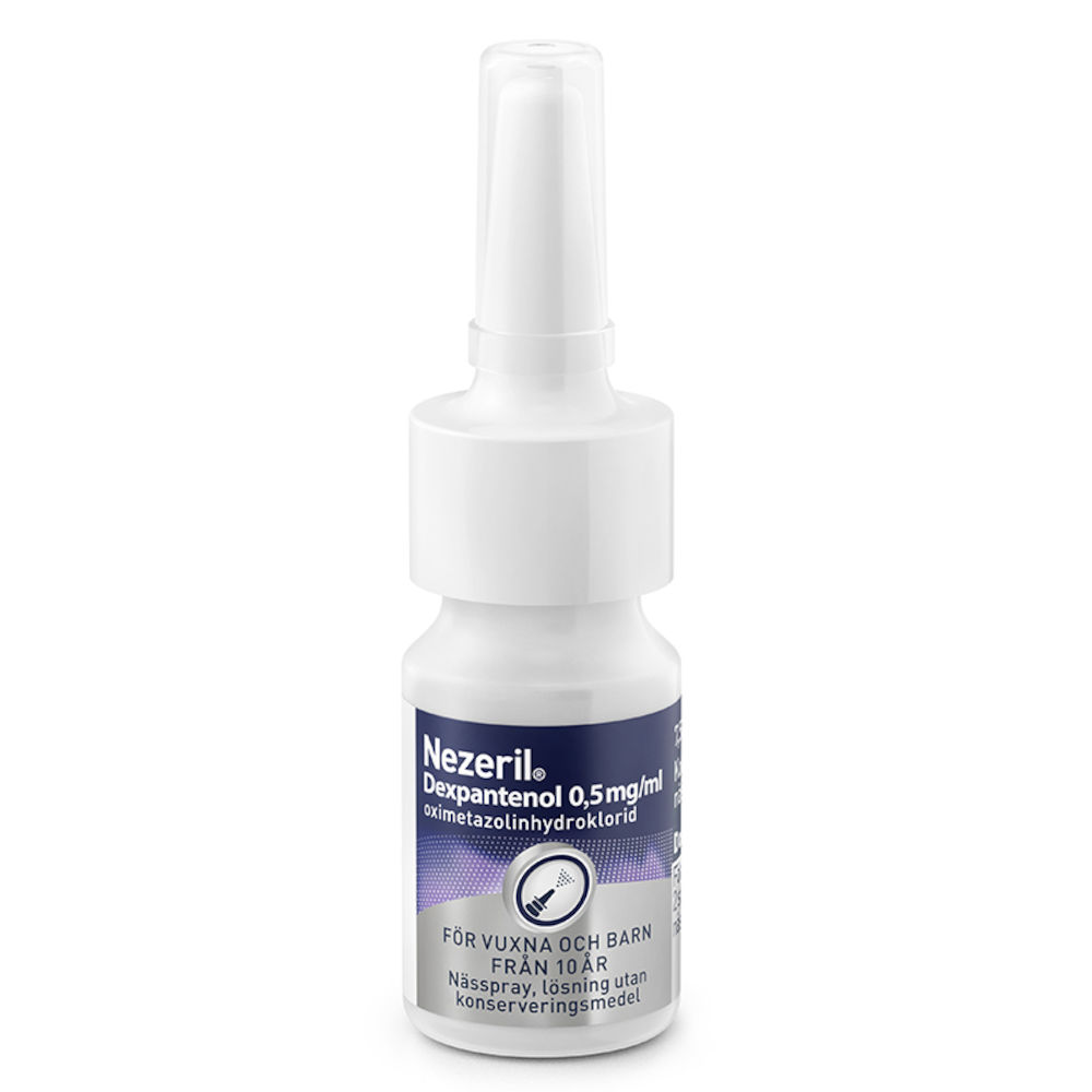 Nezeril Dexpantenol Nässpray 05mgml 75 Ml Apotek Hjärtat