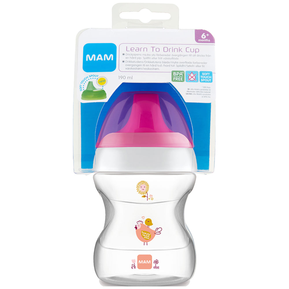 Mam Learn To Drink Cup 6+ Mesi Neutro 190ml