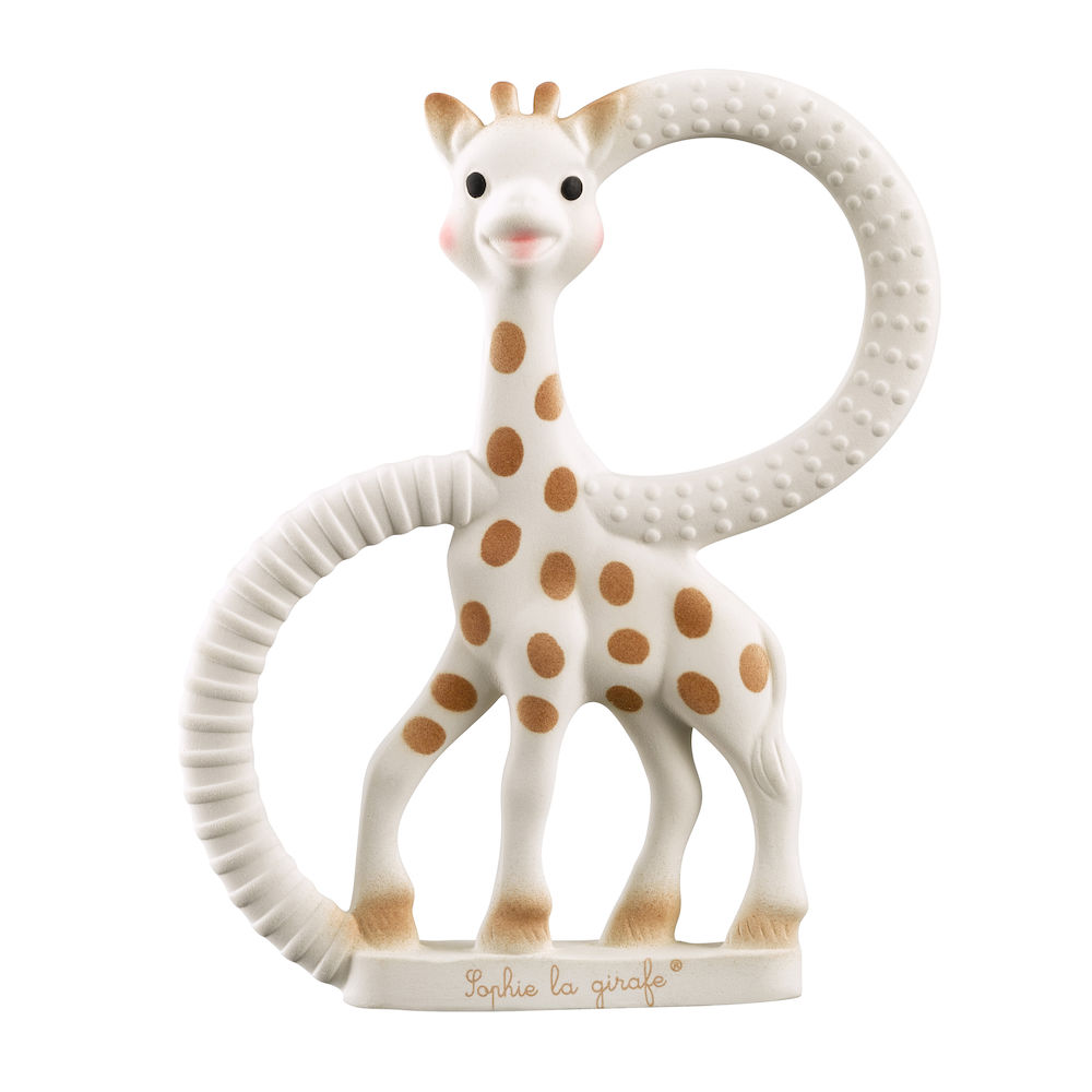 Sophie la Girafe badleksak - giraff i naturgummi