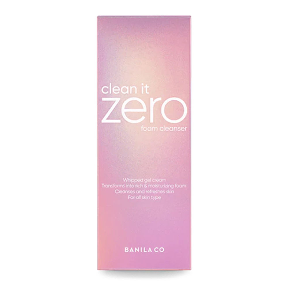  BANILA CO Clean It Zero Purifying Foam Cleanser, Foaming K  Beauty Face Wash, Sensitive Skin Relief with CICA, Removes Make Up, No  Sulfates or Parabens : Beauty & Personal Care