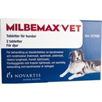 Milbemax vet. för hund tablett 2 st