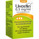 Livostin ögondroppar 0,5 mg/ml 4 ml