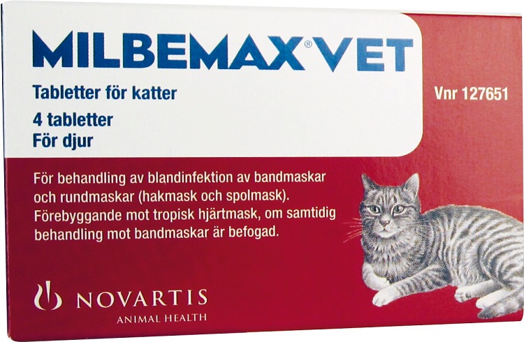 Milbemax för katter tablett st - Apotek Hjärtat