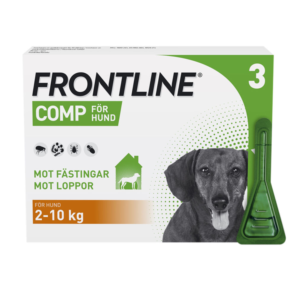 Frontline Comp Spot-on lösning för hund 67 mg/60,3 mg 3 0,67 Apotek Hjärtat