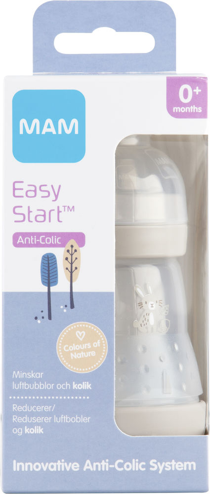 Mam Easy Start Anti-Colic Biberon Anti Colica da 160ml Neutro - Farmaglobo